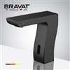 Bravat Commercial Oil Rubbed Bronze Automatic Hands Free Motion Sensor Faucet